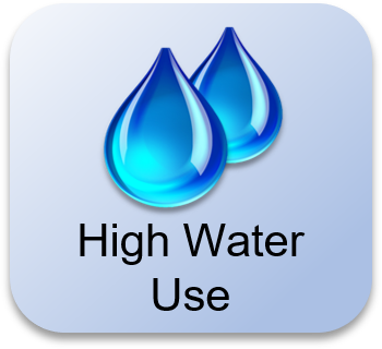 High Water Use